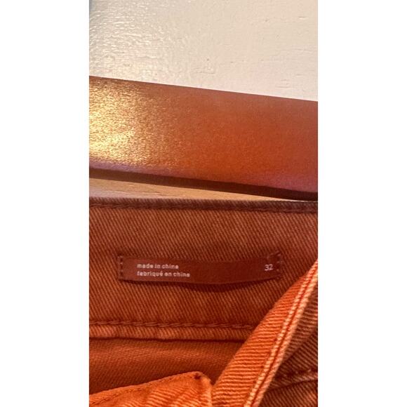 Pilcro Anthropologie Jeans The Icon Flare Bronze Raw Hem Women's size 32 - Picture 5 of 6